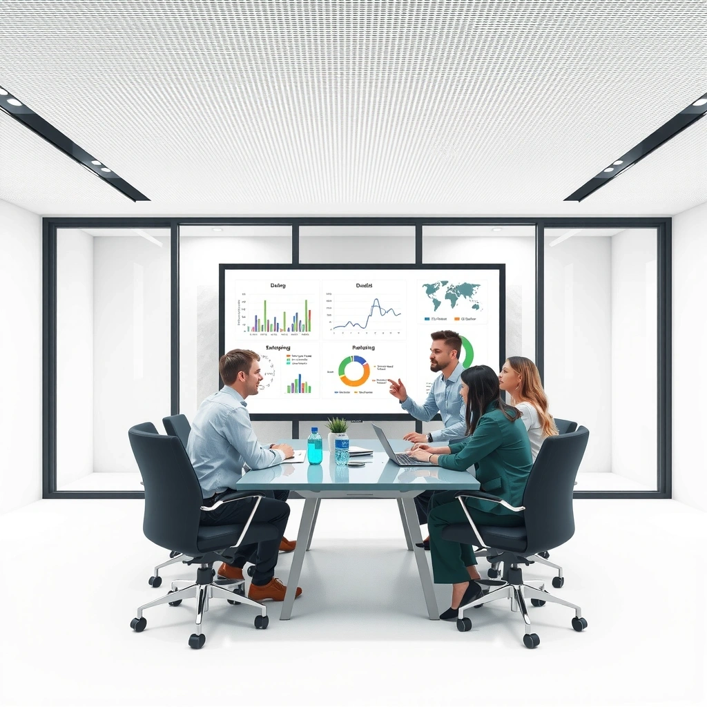 Marketing strategy meeting